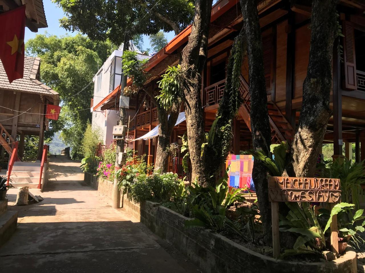 Mai Chau Dreams Homestay Ban Bang ภายนอก รูปภาพ